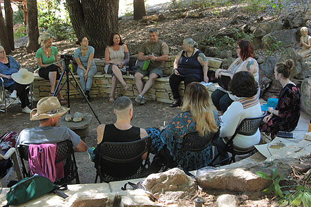 Jacki Smith teaching at Otherworld Explorers